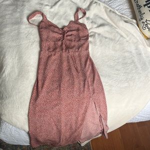 Abercrombie midi summer dress with a side slit